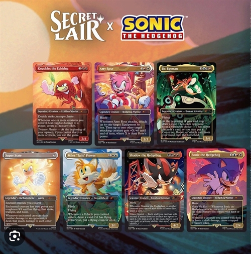 Sonic (Regular) - Secret Lair Drop series - Magic the Gathering